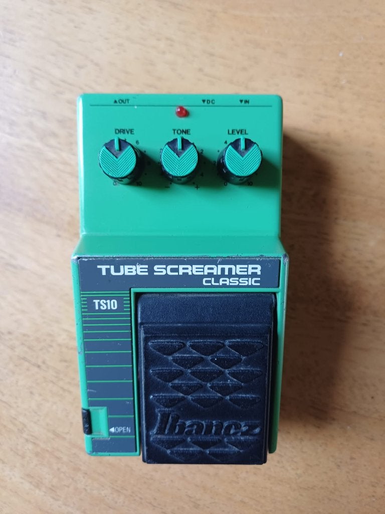 Ibanez TS10 Tube screamer classic, Muziek en Instrumenten, Ophalen, Gebruikt, Distortion, Overdrive of Fuzz