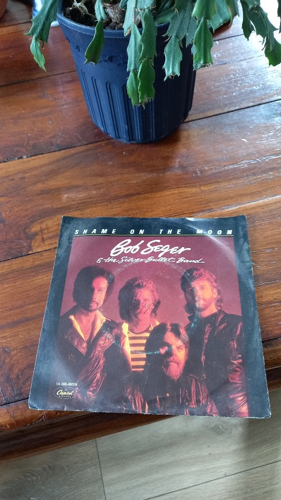 Vinyl (45t) bob seger "shame on the moon", Cd's en Dvd's, Ophalen, Zo goed als nieuw, Pop
