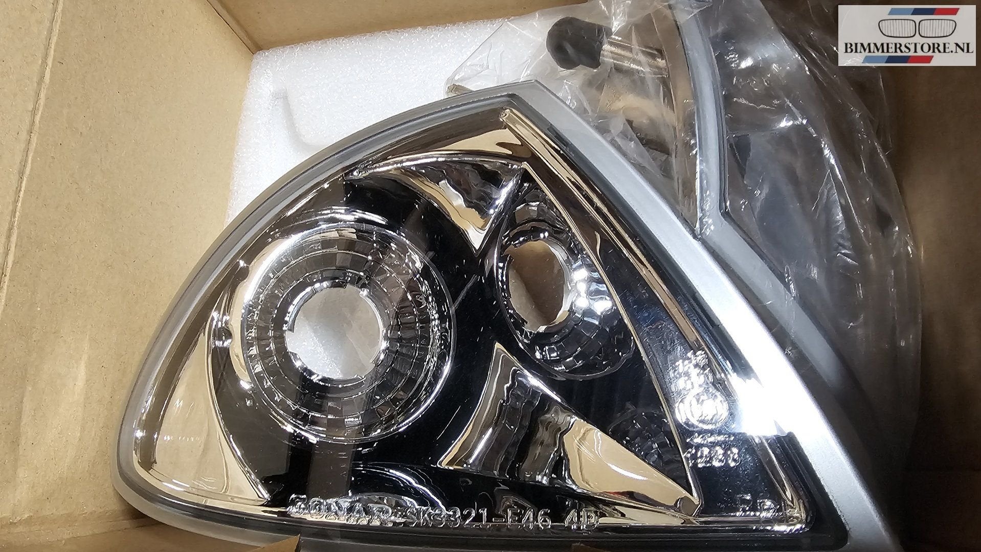 Design hoek knipperlichten led helder BMW 3-Serie E46 sedan, -, Origine de la pièce connue, Utilisé, -