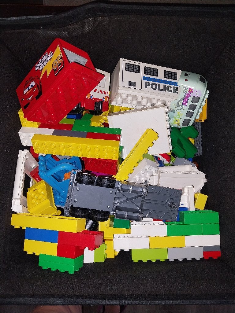 Duplo blokken, Kinderen en Baby's, Ophalen, Zo goed als nieuw, Losse stenen, Duplo