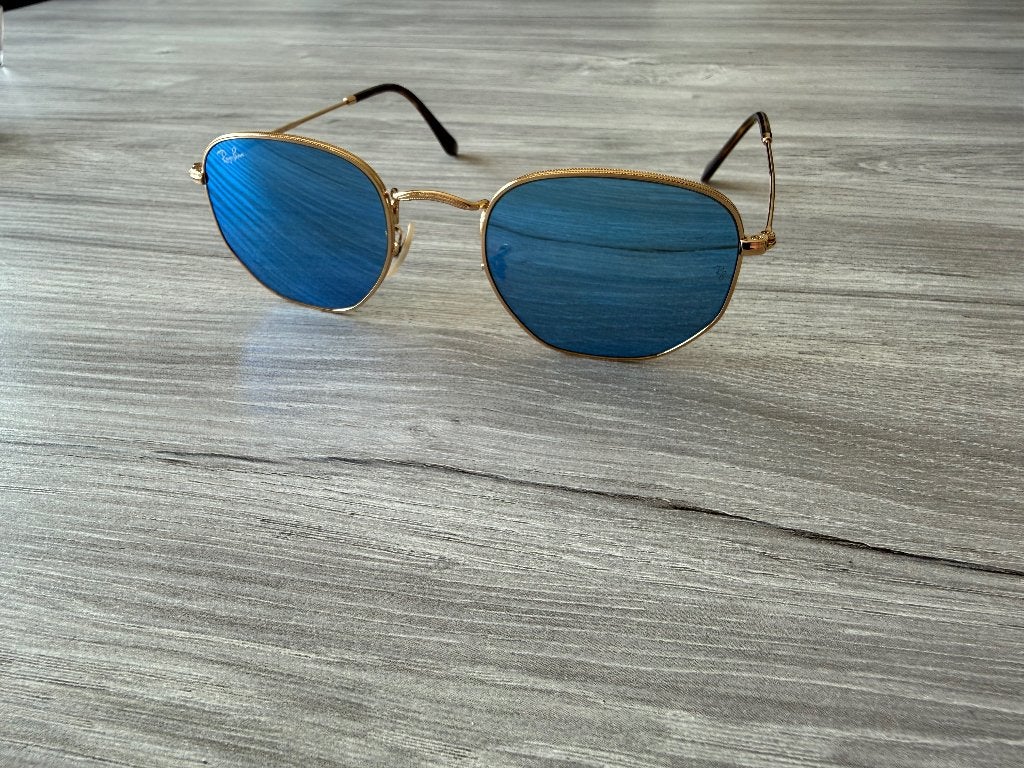 Ray Ban zonnebrillen, Bijoux, Sacs & Beauté, Lunettes de Soleil & Lunettes | Hommes, Comme neuf, Lunettes, Ray-Ban, Brun, Enlèvement