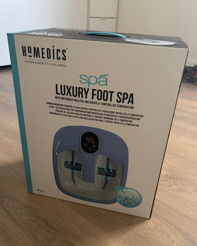 Elektrisch voetbad Homemedics – 100% nieuw, Enlèvement, Neuf