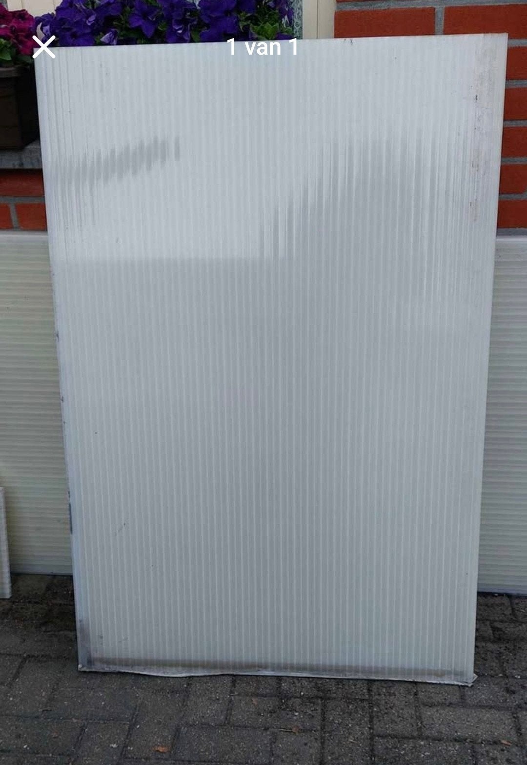 polycarbonaat platen, Ophalen