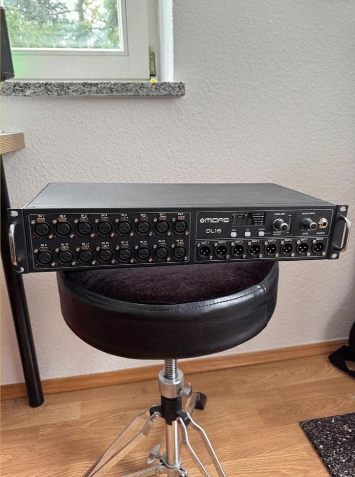 Midas DL16 Stagebox, Enlèvement ou Envoi, Comme neuf, 20 canaux ou plus