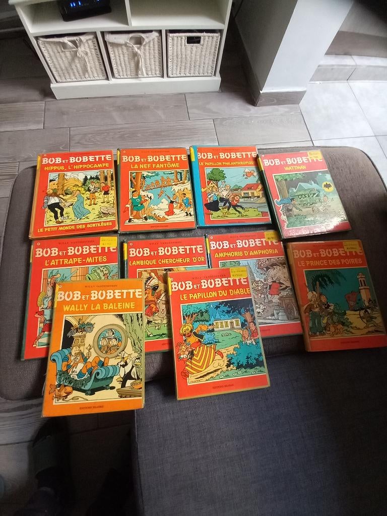 10 Bob et bobette, Meerdere stripboeken, Ophalen, Gelezen, Willy Vandersteen