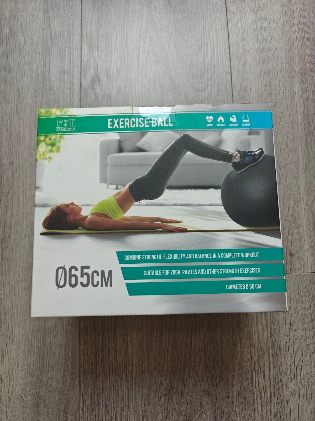 Exercise ball / fitness ball nieuw, Enlèvement ou Envoi, Neuf, Balle de fitness