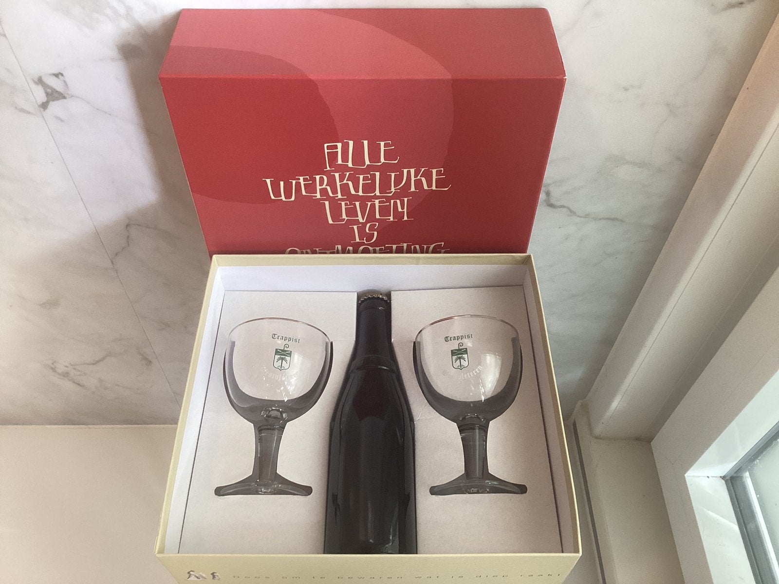 Giftbox westvleteren uit 2010. Trappist., Ophalen, Zo goed als nieuw