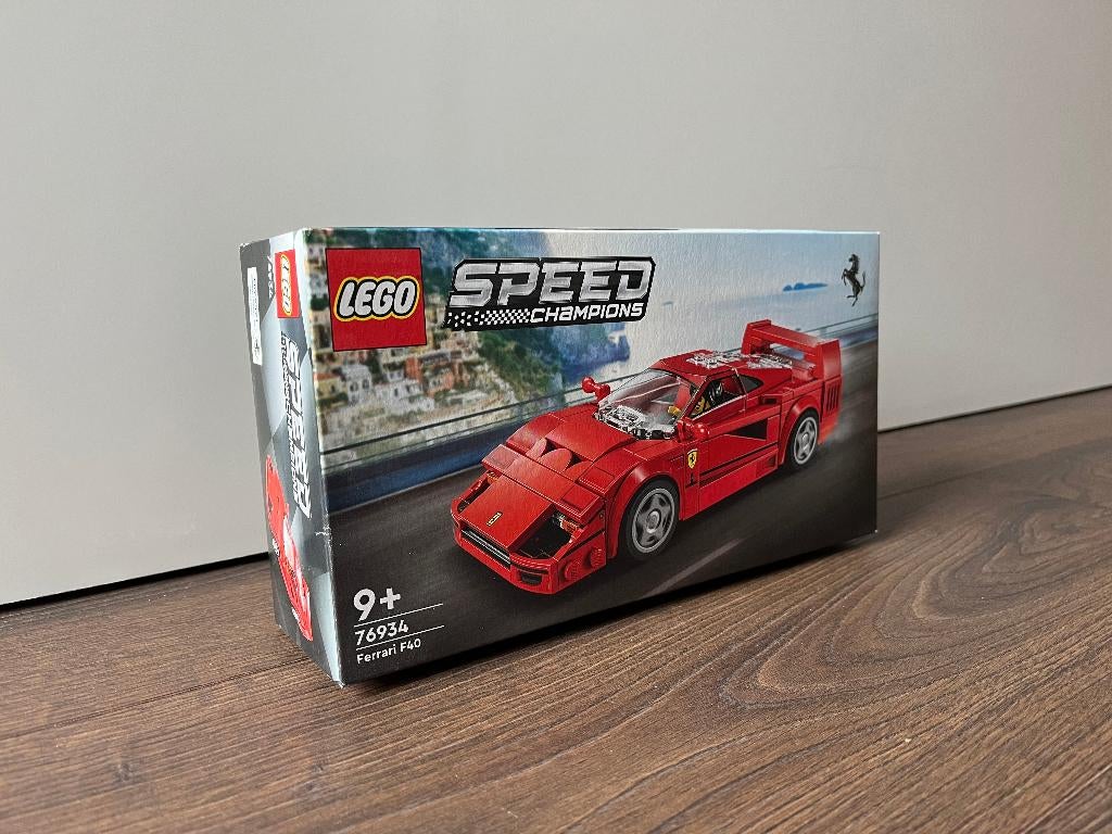 LEGO Speed Champions 76934 Ferrari F40 Supercar, Enfants & Bébés, Jouets | Duplo & Lego, Neuf, Lego, Ensemble complet, Complet