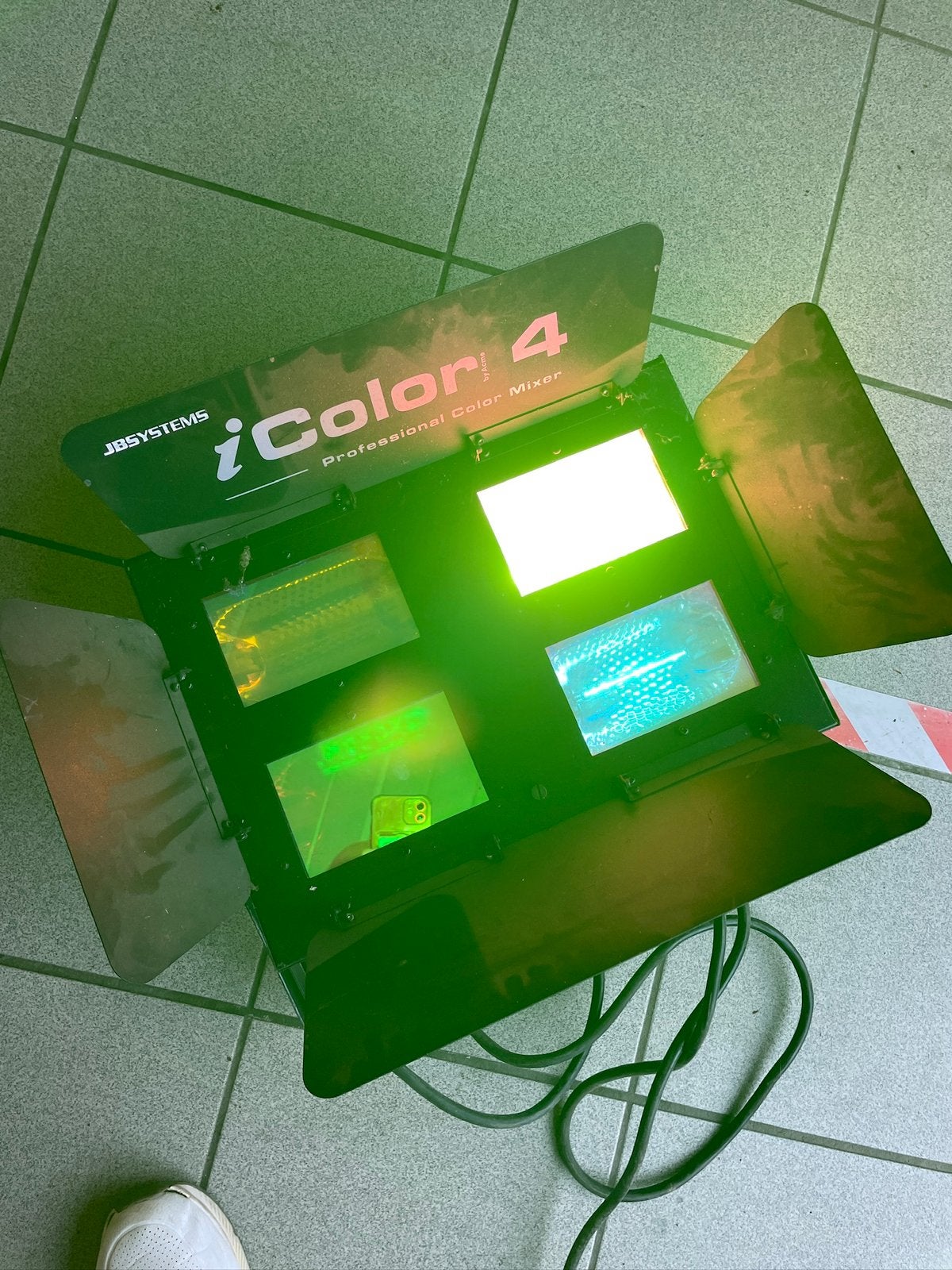 Jb system icolor4, Enlèvement, Utilisé, Lumières