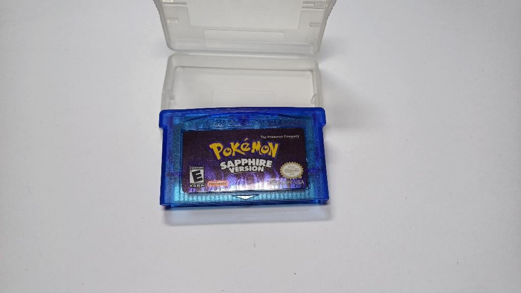 [GBA] Pokémon Sapphire, Consoles de jeu & Jeux vidéo, Jeux | Nintendo Game Boy, Neuf, Enlèvement ou Envoi, 1 joueur, Jeu de rôle (Role Playing Game)