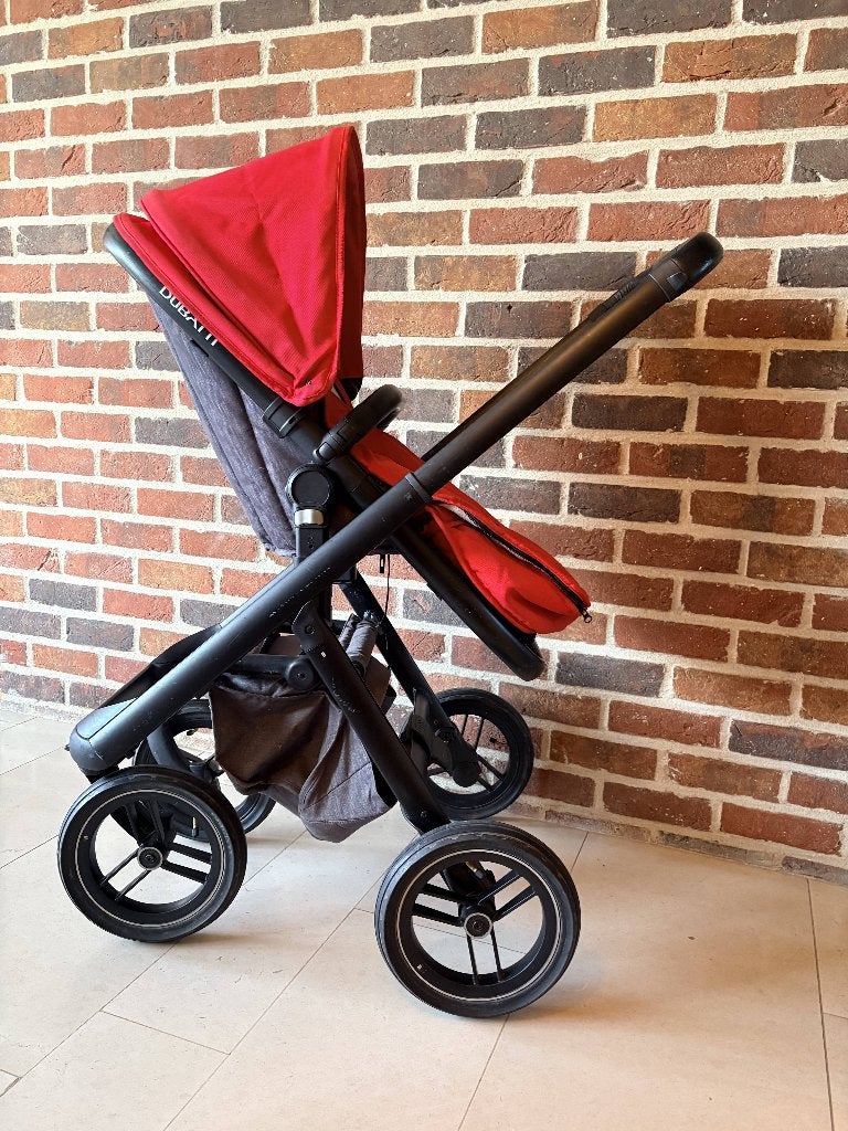 Dubatti Two Buggy, Kinderen en Baby's, Ophalen, Gebruikt, Combiwagen, Luchtbanden