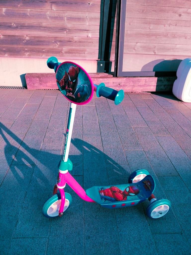 Spiderman step, Fietsen en Brommers, Ophalen