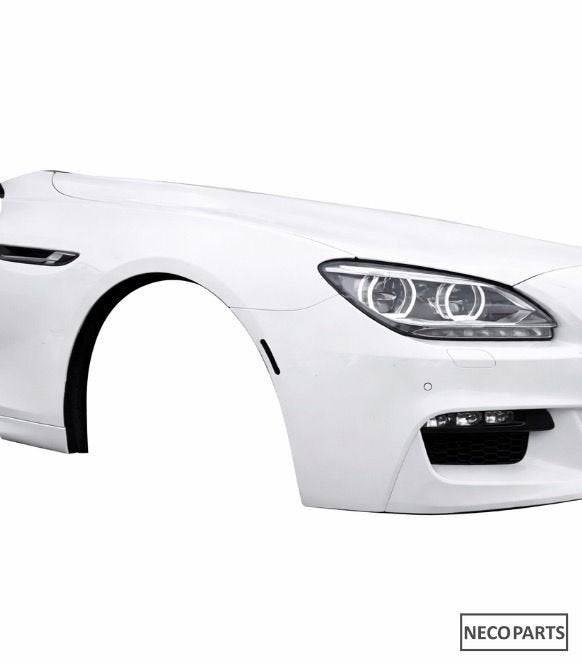 BMW 8 G16 ZIJSCHERM SNIJDEEL RECHTS KLEUR WIT ORIGINEEL, Gebruikt, -, Ophalen of Verzenden, Achter