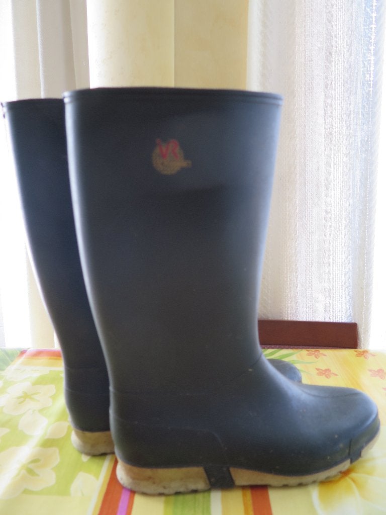bottes de pluie, Bottes de pluie, Enlèvement ou Envoi, Vert, Porté