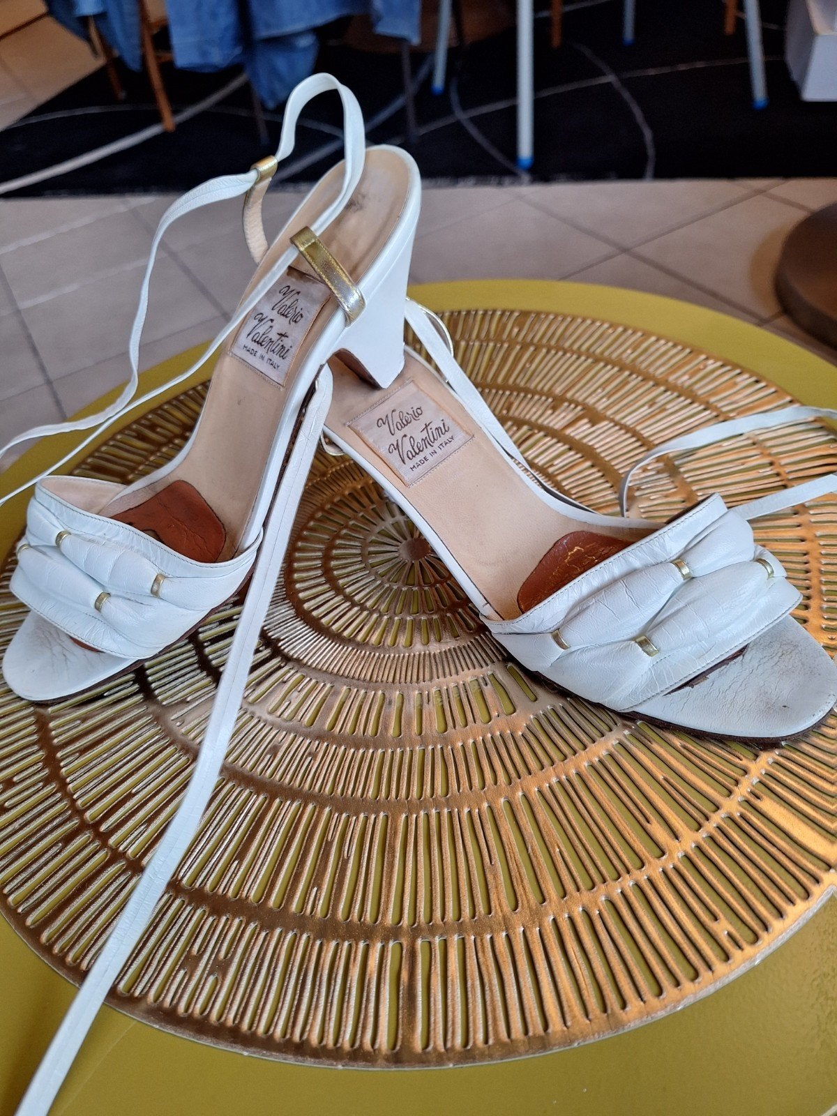 Lederen trouwschoenen van Valerio Valentini, Vêtements | Femmes, Vêtements de mariage & Accessoires de mariage, Enlèvement ou Envoi