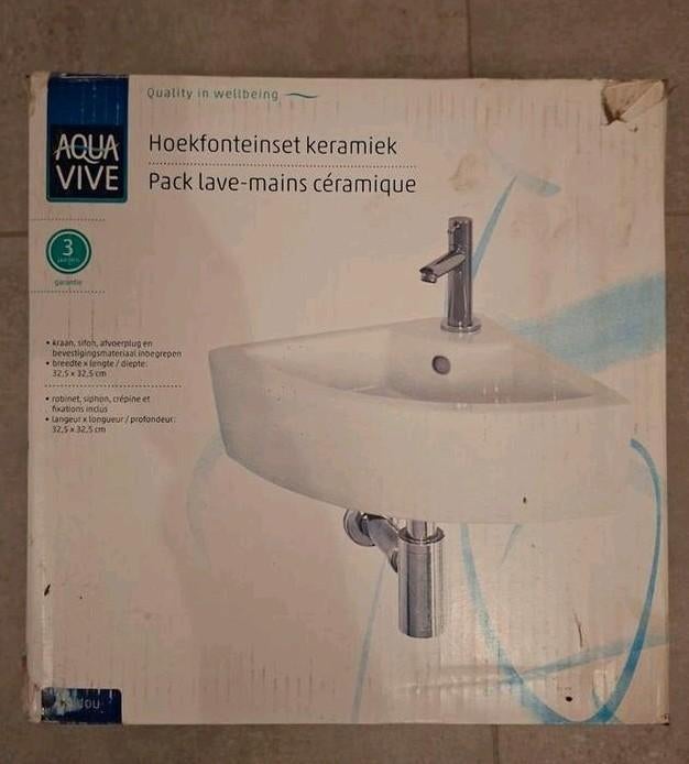 Handwasser Aqua Vive NIEUW, Enlèvement, Neuf, Lavabo