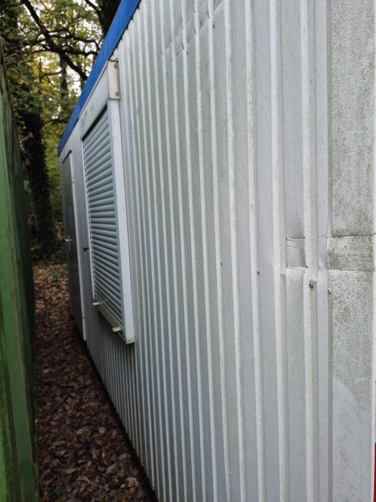 Bureelcontainer op slede, Zakelijke goederen, Ophalen