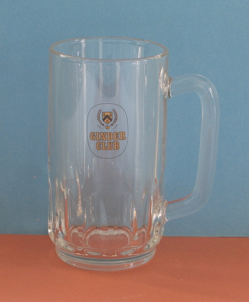 VERRE À BIÈRE GINDER-ALE 666, Collections, Enlèvement, Utilisé, Verre ou Verres, Autres marques