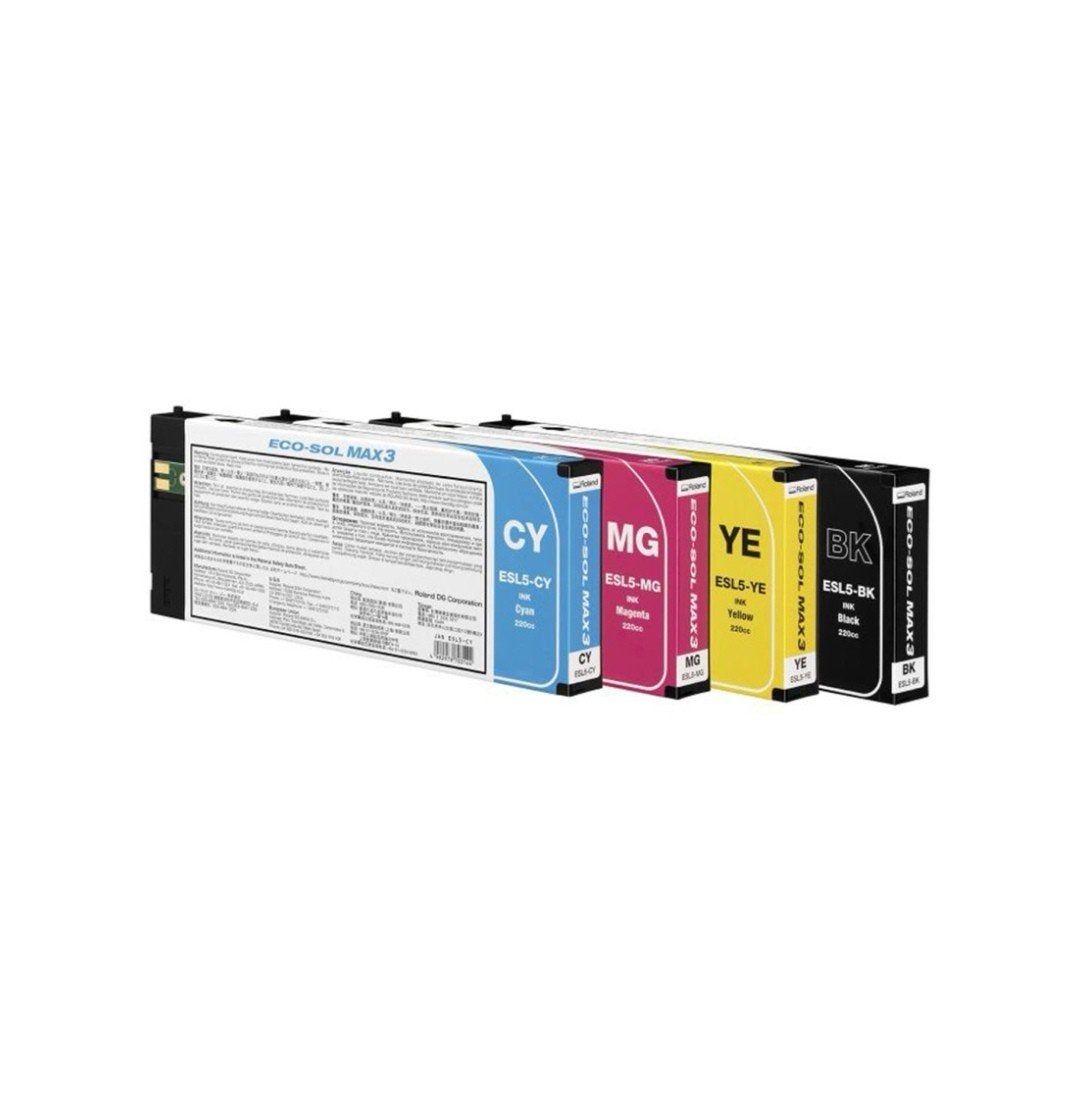 Cartouches d'encre Roland Eco-Sol MAX3 — Nouvelles, Enlèvement