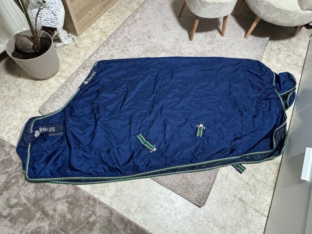 Bucas smartex rain deken, Dieren en Toebehoren, Gebruikt, Fleece, Blauw, Deken