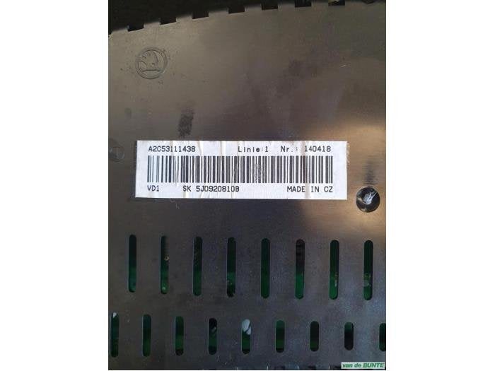 Kontaktslot + computer van een Skoda Fabia, Gebruikt, -, -, Ophalen of Verzenden