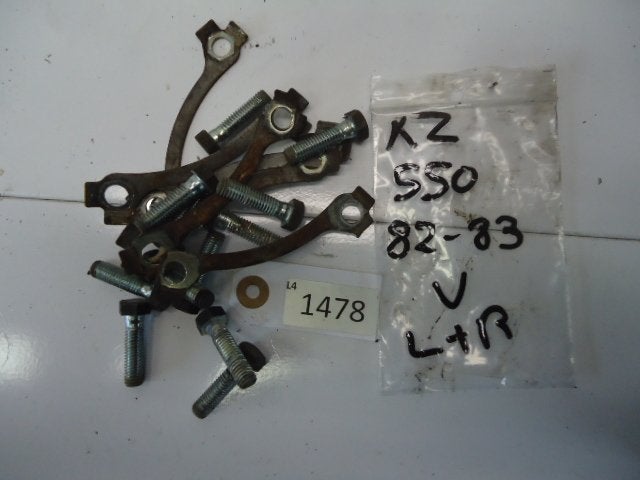 XZ550G 1982 - 1983 Yamaha Bout Bout remschijf D1-33630, Motoren