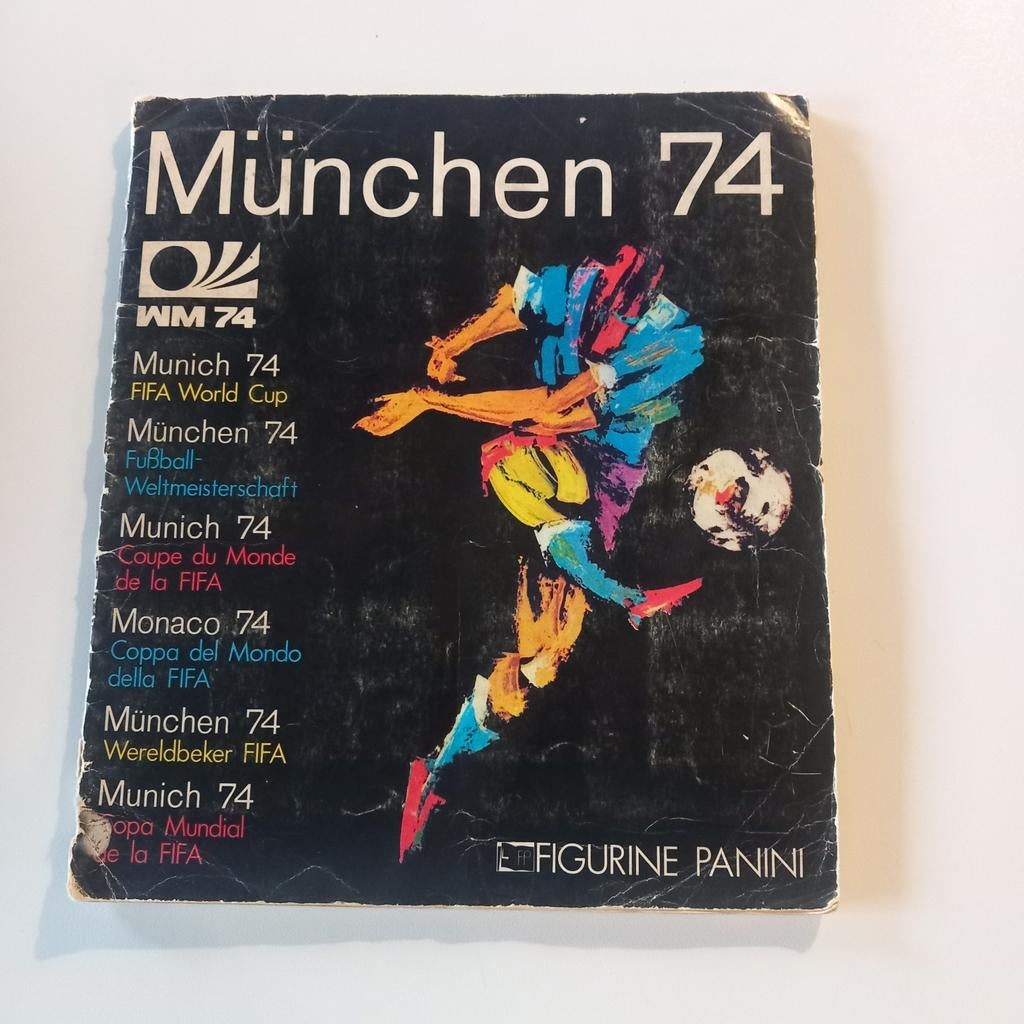 Album Panini Coupe du monde de Munich 74, Enlèvement ou Envoi