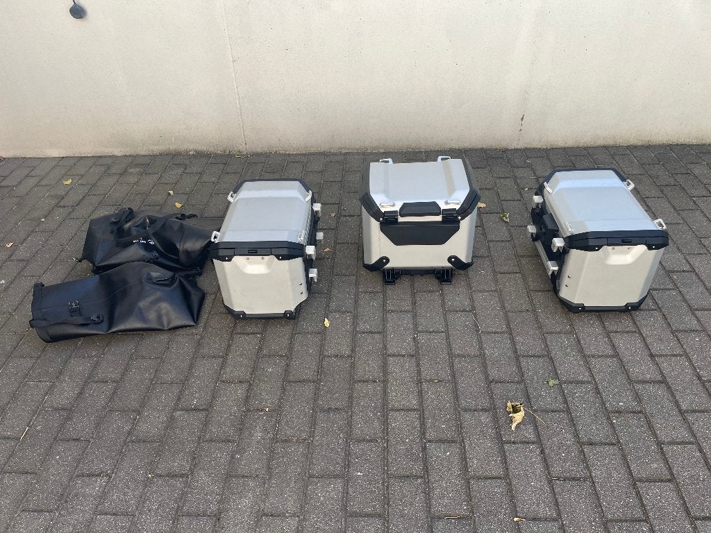 Kofferset BMW R1300GSA ALU, Motos, Accessoires | Valises & Sacs, Enlèvement, Utilisé