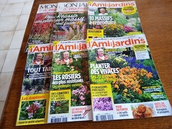 2 lots de 6 L'ami des jardins / Mon jardin, ma maison 5€/lot, Enlèvement ou Envoi, Comme neuf, Marie  et ..., Jardinage et Plantes de jardin