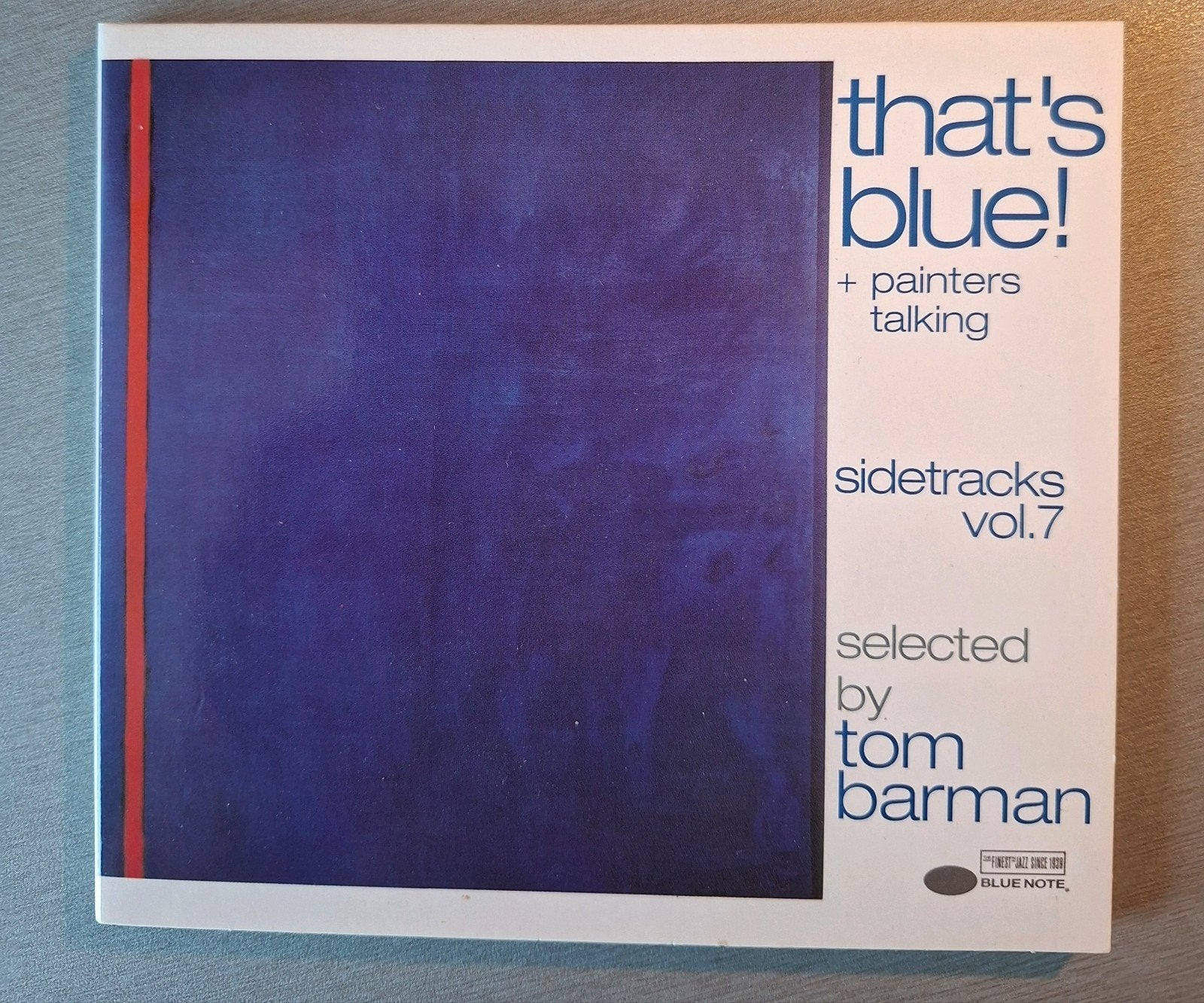 Cd. That's Blue. (Tom Barman, Blue Note Sidetracks vol 7)., Ophalen of Verzenden, Gebruikt