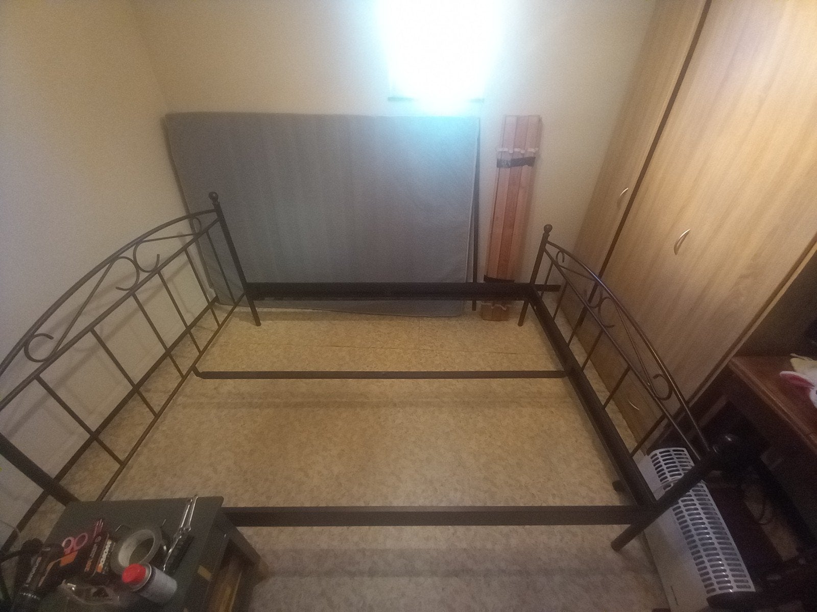 bed oud ijzer GRATIS, Ophalen of Verzenden, IJzer