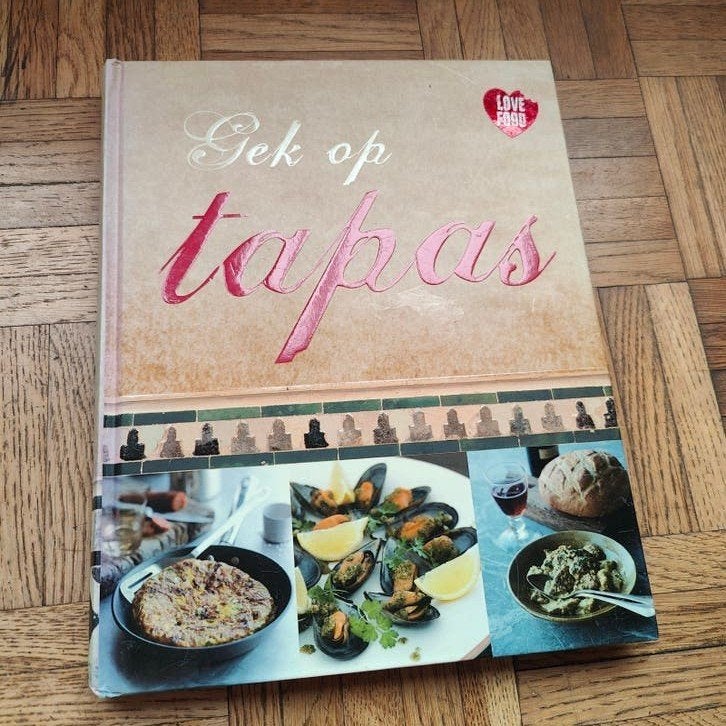 Gek op Tapas - kookboek, Spanje, Tapas, Hapjes en Dim Sum, Parragon Books, Gezond koken