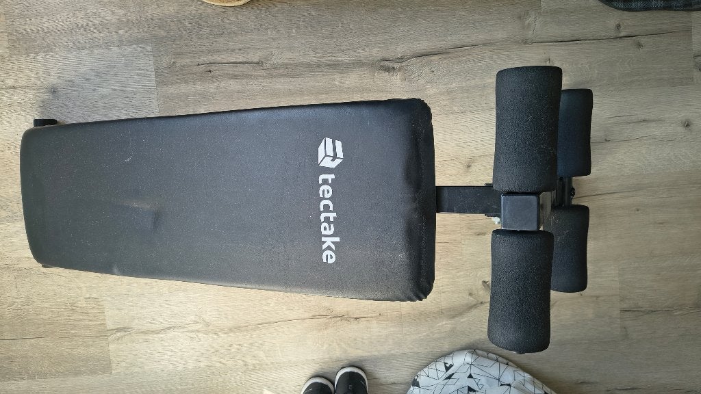 Fitness bank, Sport en Fitness, Ophalen, Zo goed als nieuw, Borst, Fitnessbank