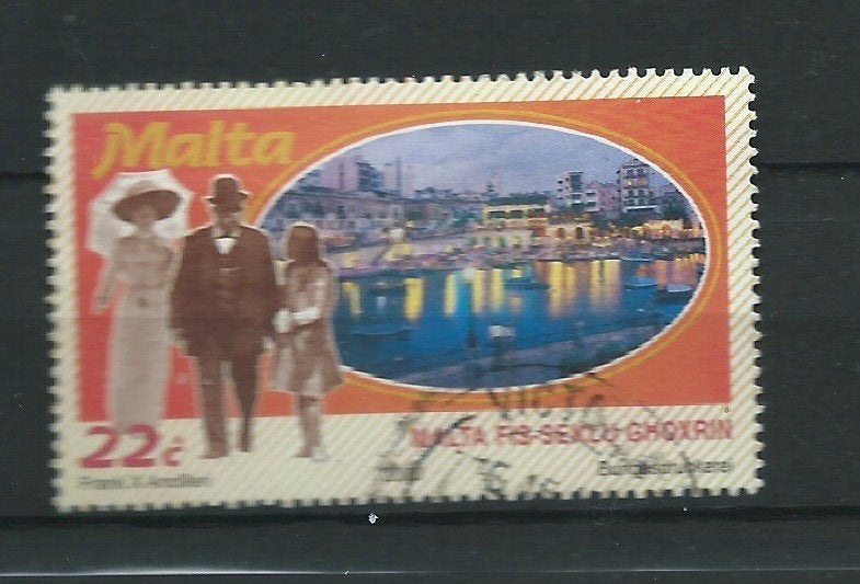 MALTA, Ophalen of Verzenden, Malta, Gestempeld