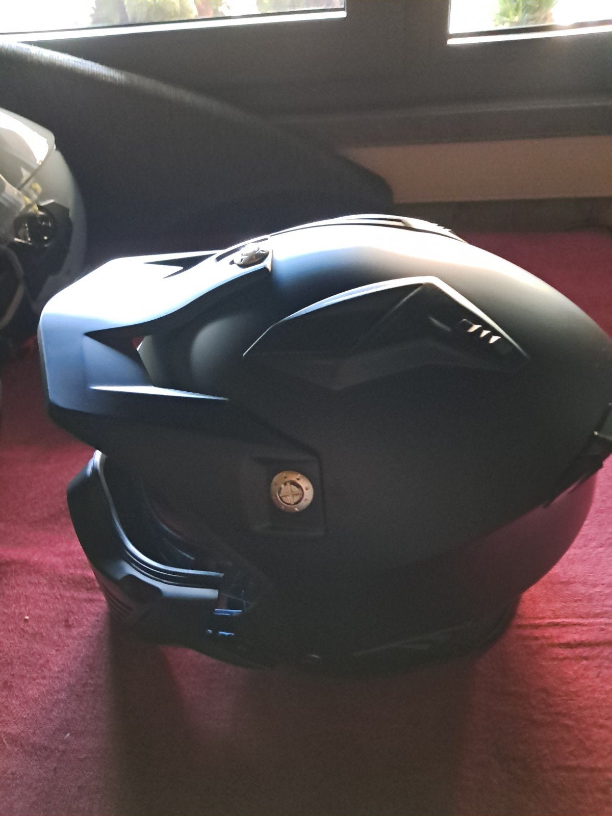 Motohelm, Ophalen