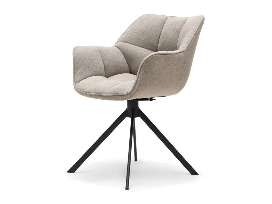 8 x Riviera Maison Carnaby Draaibare eetkamerstoelen, Ophalen