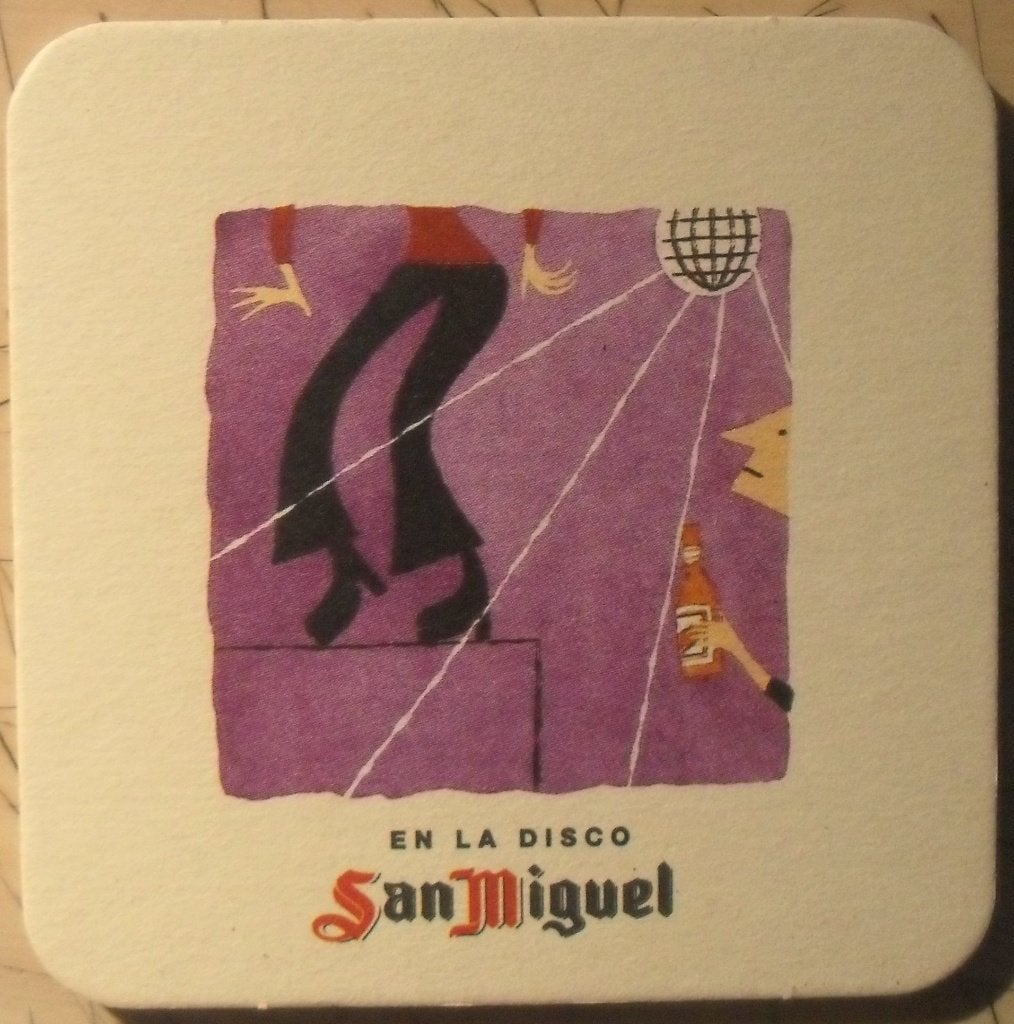 Sous-bock San Miguel, Collections, Marques de bière, Enlèvement ou Envoi, Sous-bock