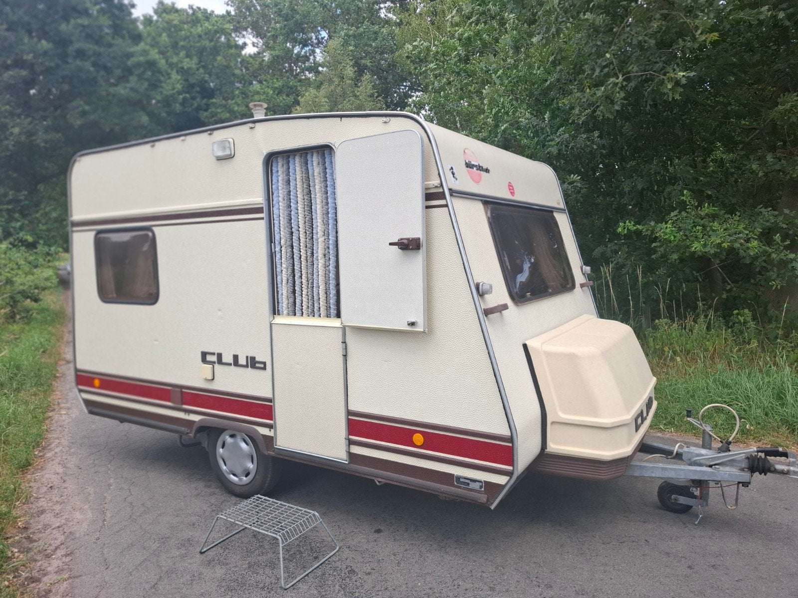 Mooie bürstner caravan mtm 750kg, Particulier, Bürstner, Réfrigérateur, Banquette en rond