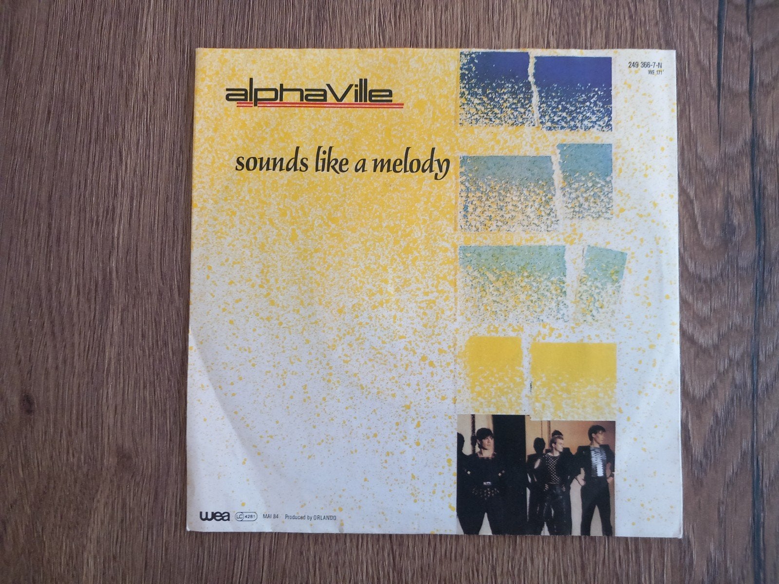 7" vinyl single Alphaville Sounds like a melody 80s New wave, Cd's en Dvd's, Ophalen of Verzenden, 7 inch