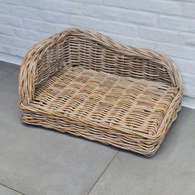 Rotan honden/kattenmand, Dieren en Toebehoren, Ophalen