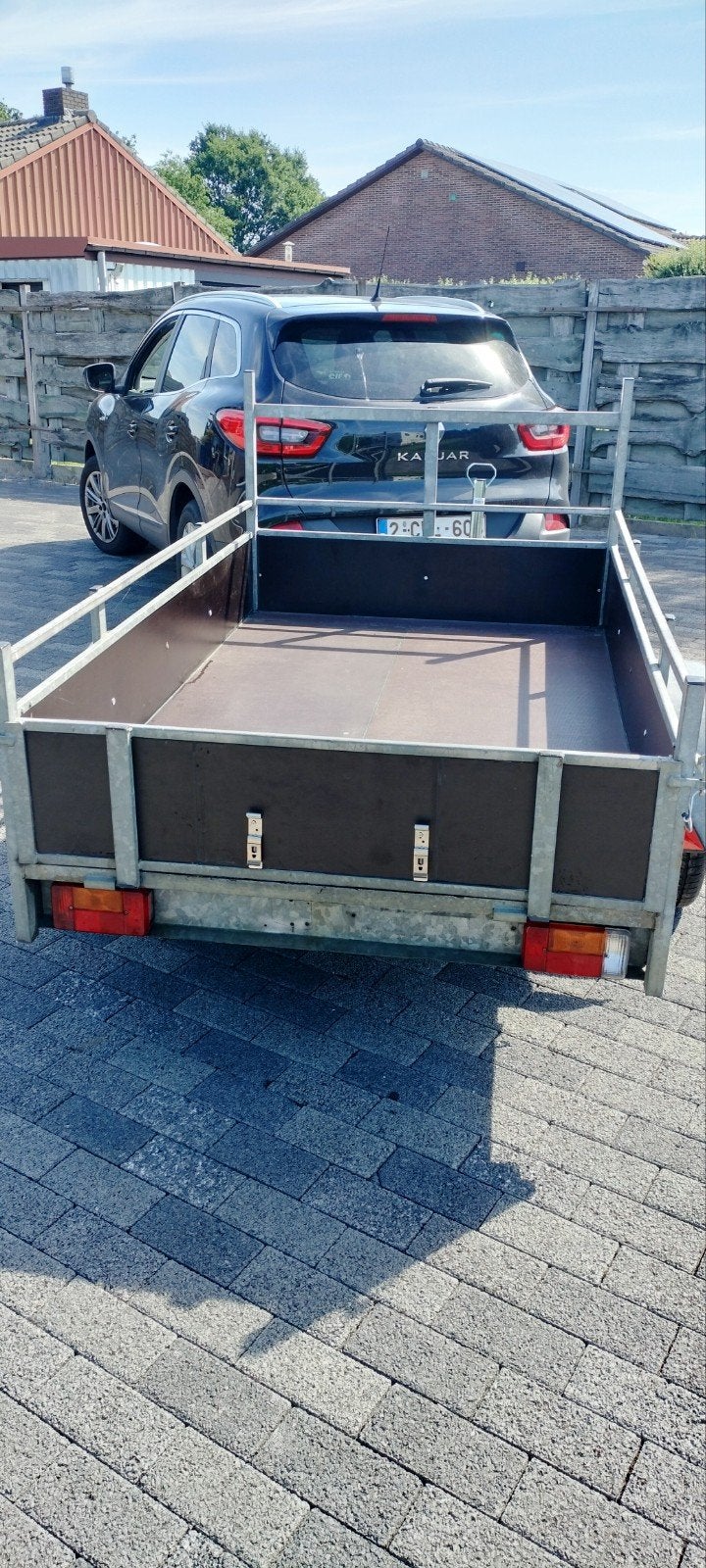 Aanhanger enkelasser bijna nieuw, Auto diversen, Aanhangers en Bagagewagens, Zo goed als nieuw, Ophalen