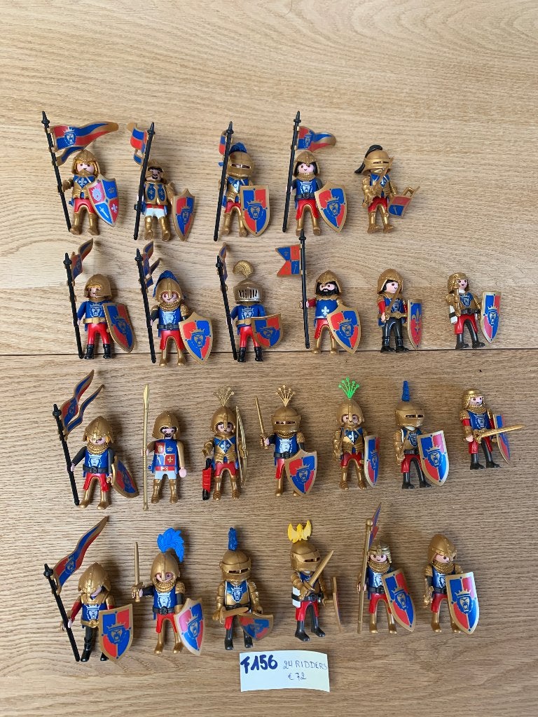 PLAYMOBIL F156: LOT 24 GOLDEN LEEUWENRIDDERS, Kinderen en Baby's, Losse onderdelen, Nieuw, Ophalen of Verzenden, Knights