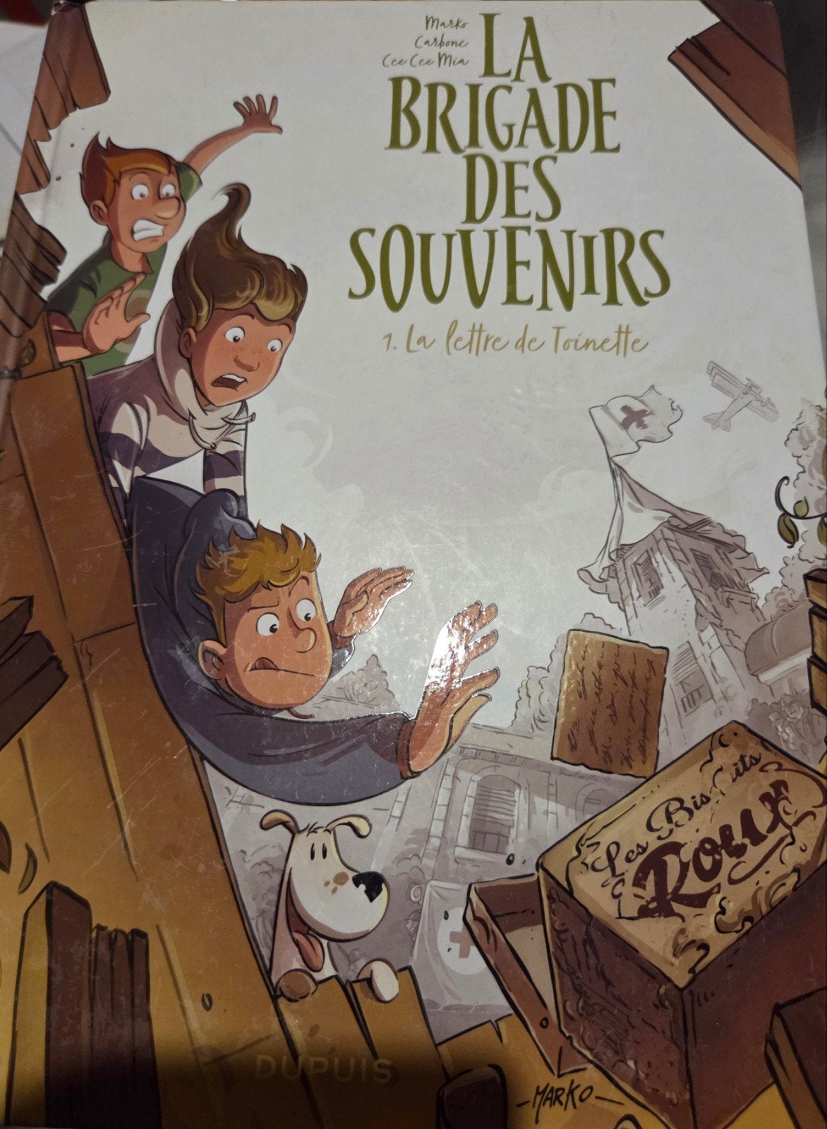 La Brigade des souvenirs partie 1., Livres, Marko Carbone Cee Cee Mia, Une BD, Enlèvement, Utilisé