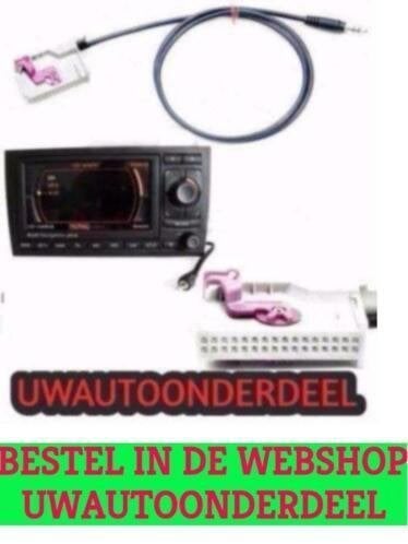 Aux kabel Iphone Ipod Geschikt voor Audi A3 A4 A6 A8 R8 TT R, Autos : Divers, Tuning & Styling, Envoi