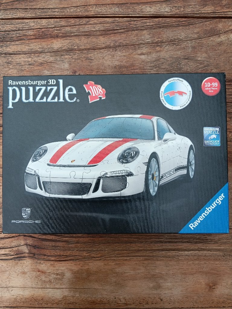 3D puzzel porsche ravensburger, Hobby en Vrije tijd, Ophalen, Gebruikt