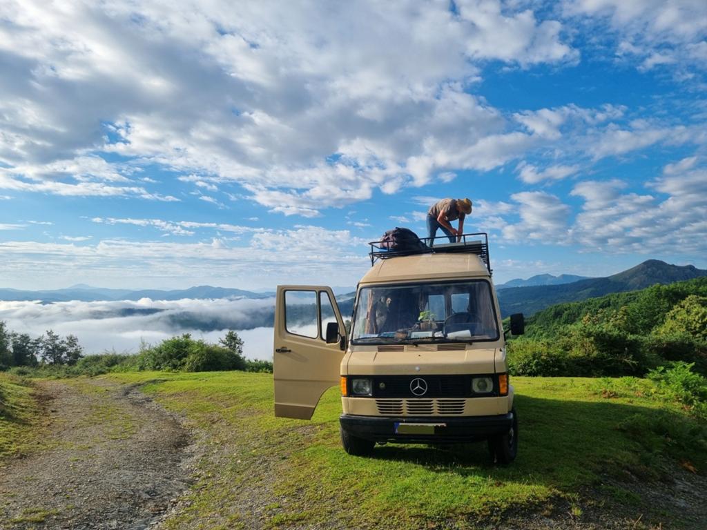 Mercedes T1 310D camper, Beige, Diesel, Achat