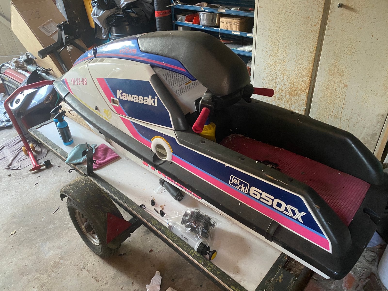Kawasaki 650sx, Ophalen, Zo goed als nieuw, Benzine, Minder dan 70 pk