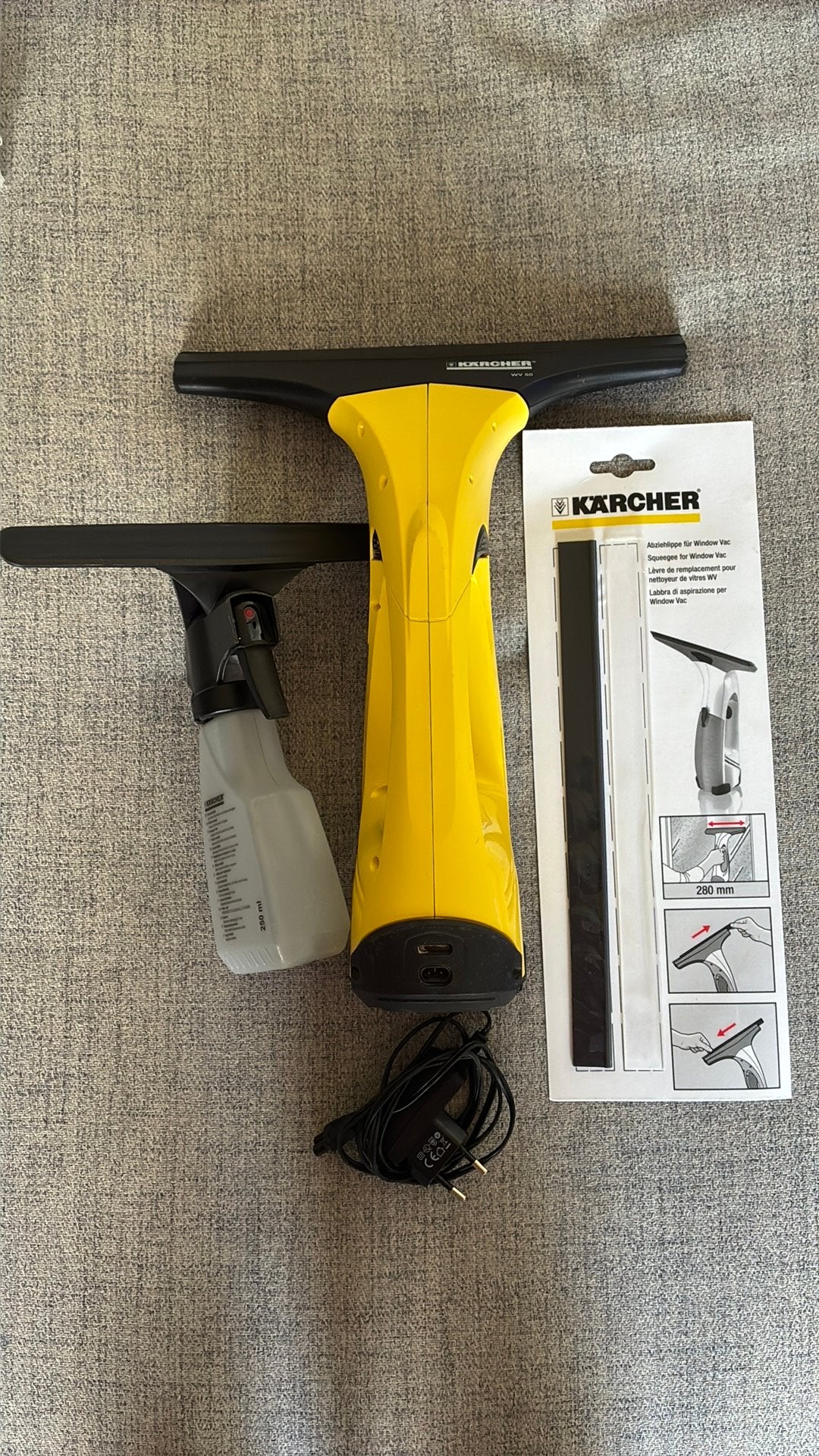 Appareil de nettoyage de vitres Karcher, Enlèvement ou Envoi, Essuie-vitre ou Raclette