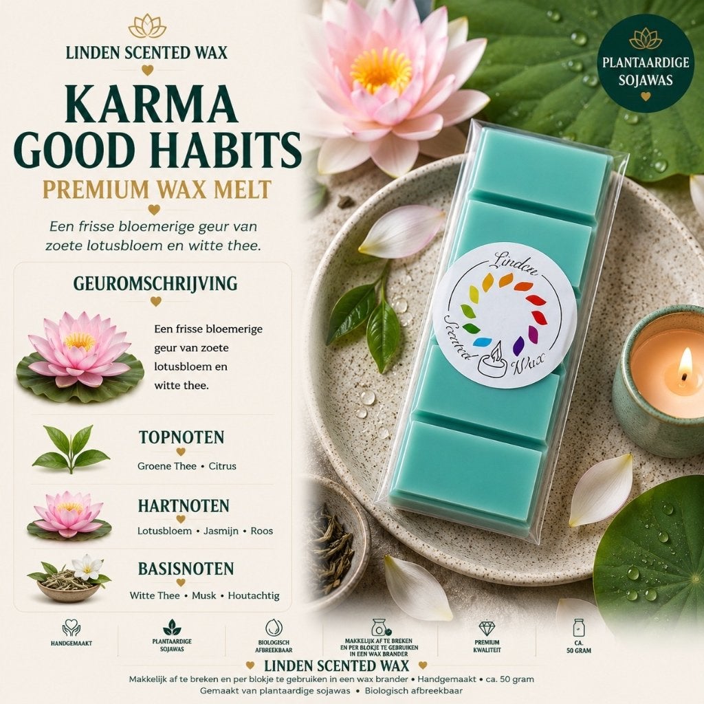 Parfum Waxmelts KARMA Good Habits, parfum Waxmelt Rituals, Enlèvement ou Envoi, Autres marques, Bougie, Cire