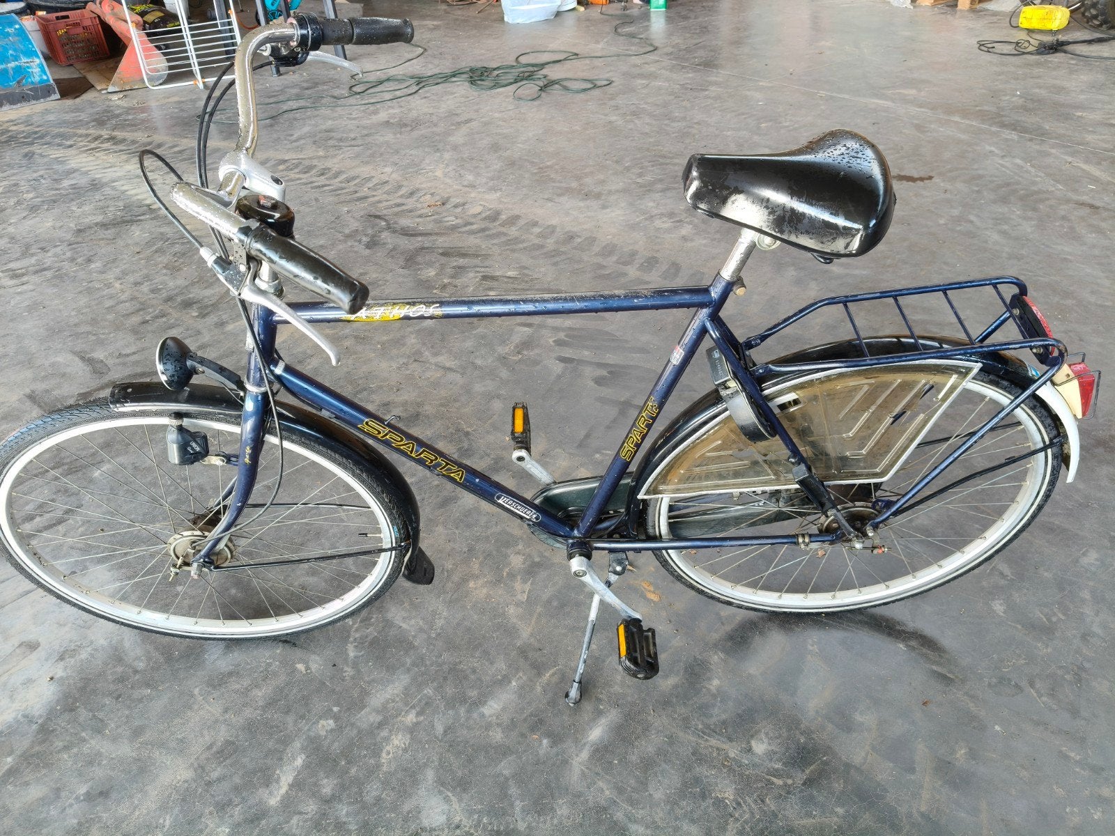 heren fiets Sparta, Enlèvement, Sparta